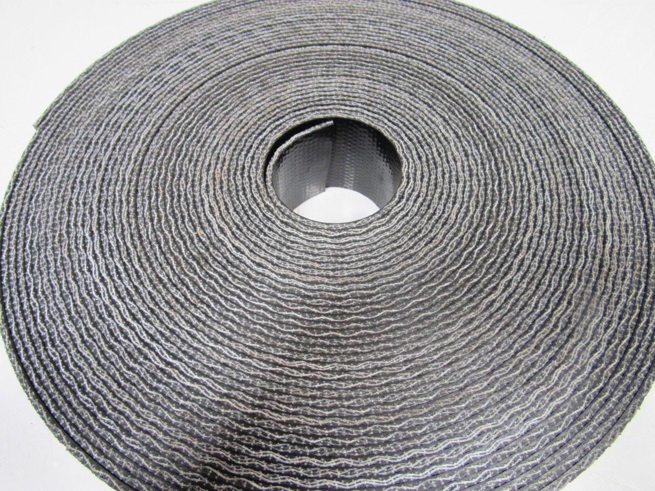 1 ply black interwoven conveyor belt 115ft x 3.5" x 0.205" thick