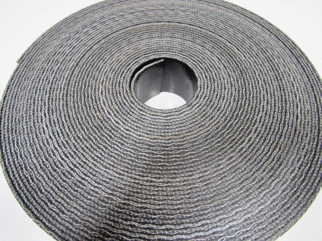 1 ply black interwoven conveyor belt 115ft x 3.5" x 0.205" thick