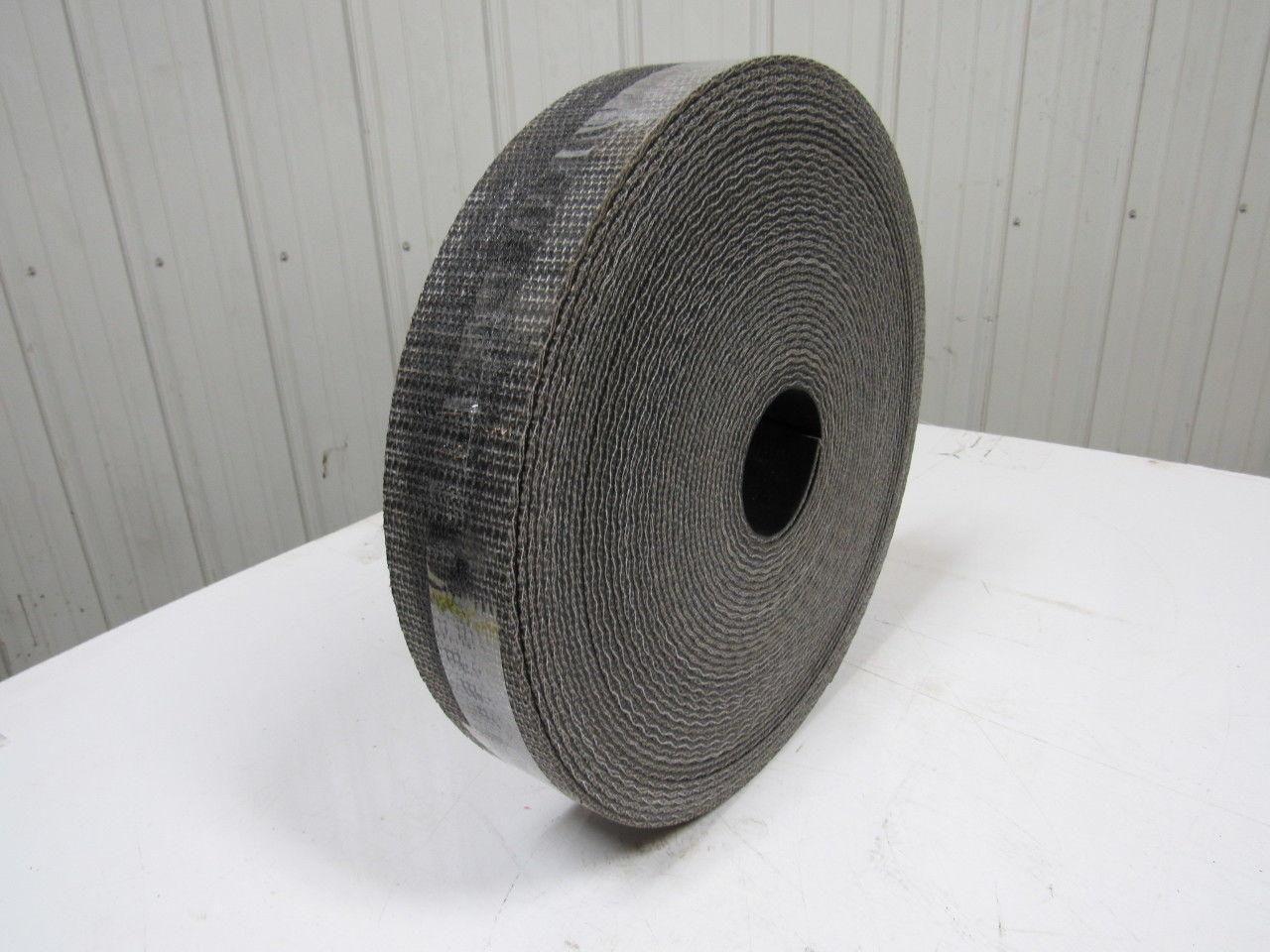 1 ply black interwoven conveyor belt 115ft x 3.5" x 0.205" thick