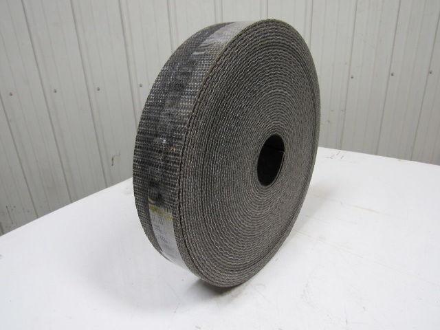 1 ply black interwoven conveyor belt 115ft x 3.5" x 0.205" thick