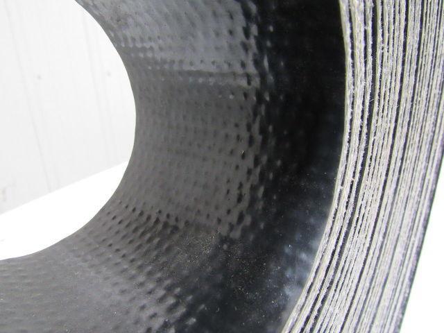 1 ply black interwoven conveyor belt 115ft x 3.5" x 0.205" thick