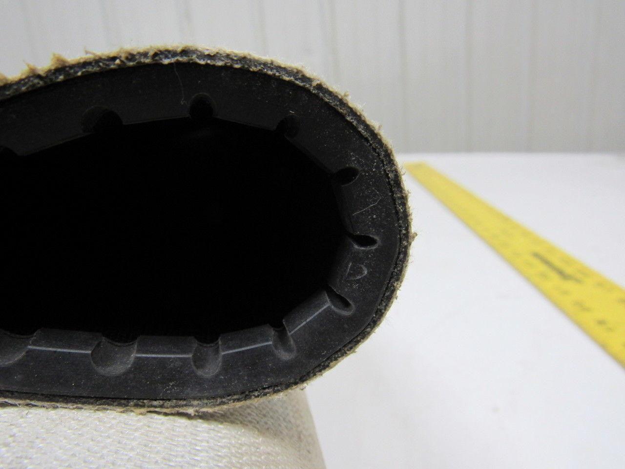 1-Ply Smooth Nylon Backed V Guide continuous Conveyor Belt 11' 4-1/2"X 56"