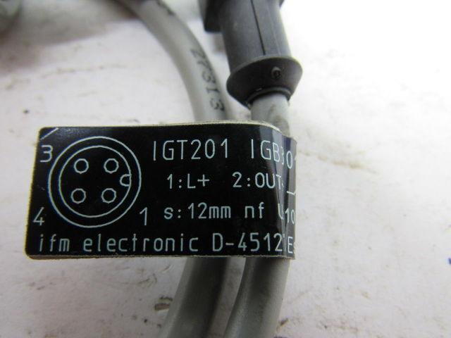IFM Efector IGT201 Inductive sensor Metal thread M18 x 1 Sensing range 12 mm
