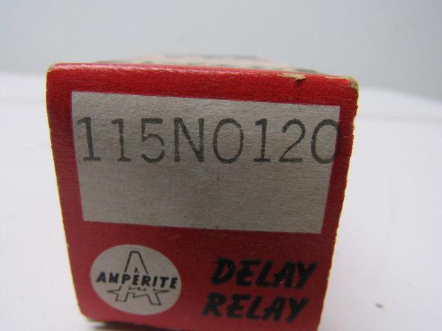 Amperite 115NO120 Time Delay Relay 115V 3A 12 second