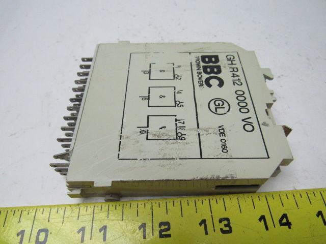 Brown Boveri GH R412 0000 V0 Logic Module