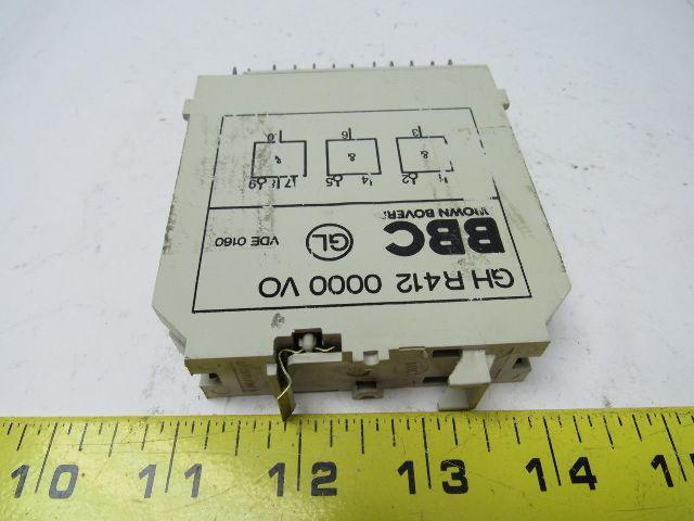 Brown Boveri GH R412 0000 V0 Logic Module