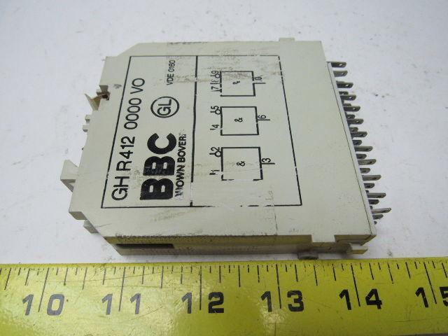 Brown Boveri GH R412 0000 V0 Logic Module