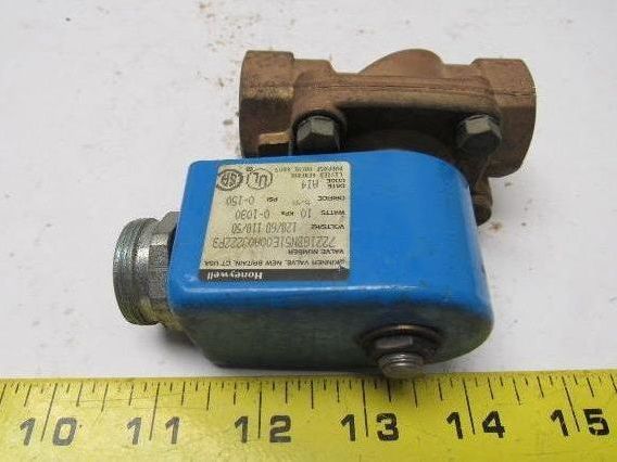 Honeywell 7221GBN51E00A0J222P3 Solenoid Valve 120/60V 10Watts 5/8 Orifice