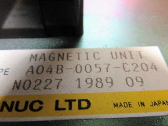 Fanuc A04B-0057-C204 Magnetic Contactor Unit Coil