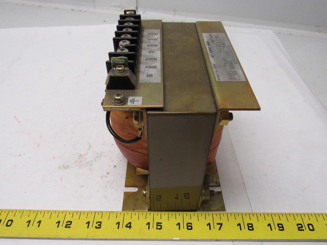 Fanuc / Kowa Denso A80L-0001-0225-02 O.35KVA Transformer From Tape Drill Mate
