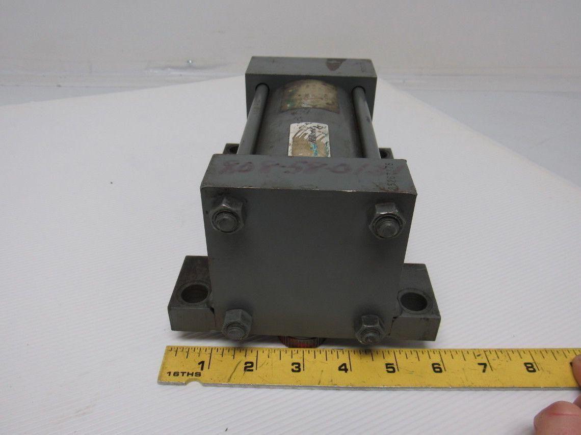 Miller Fluid Power J72B2 Pneumatic Tie Rod Cylinder 3-1/4" Bore 3-3/4" Stroke