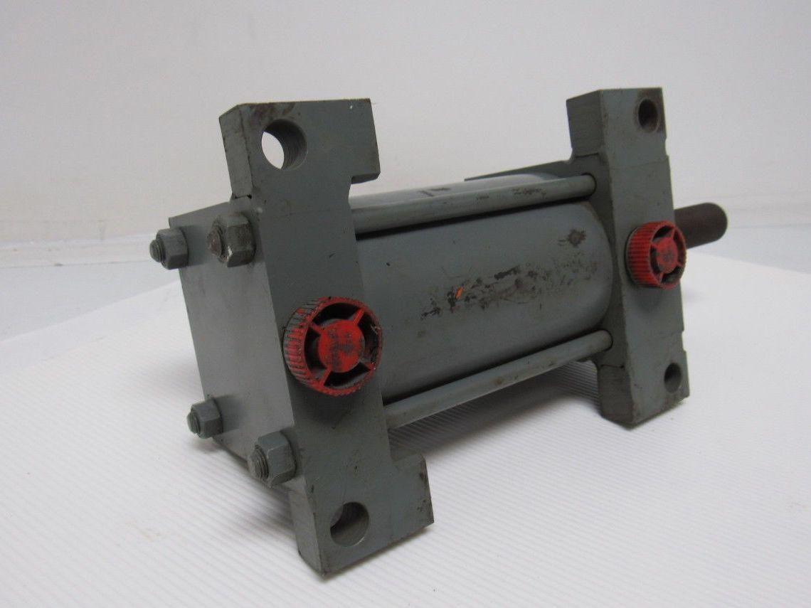 Miller Fluid Power J72B2 Pneumatic Tie Rod Cylinder 3-1/4" Bore 3-3/4" Stroke