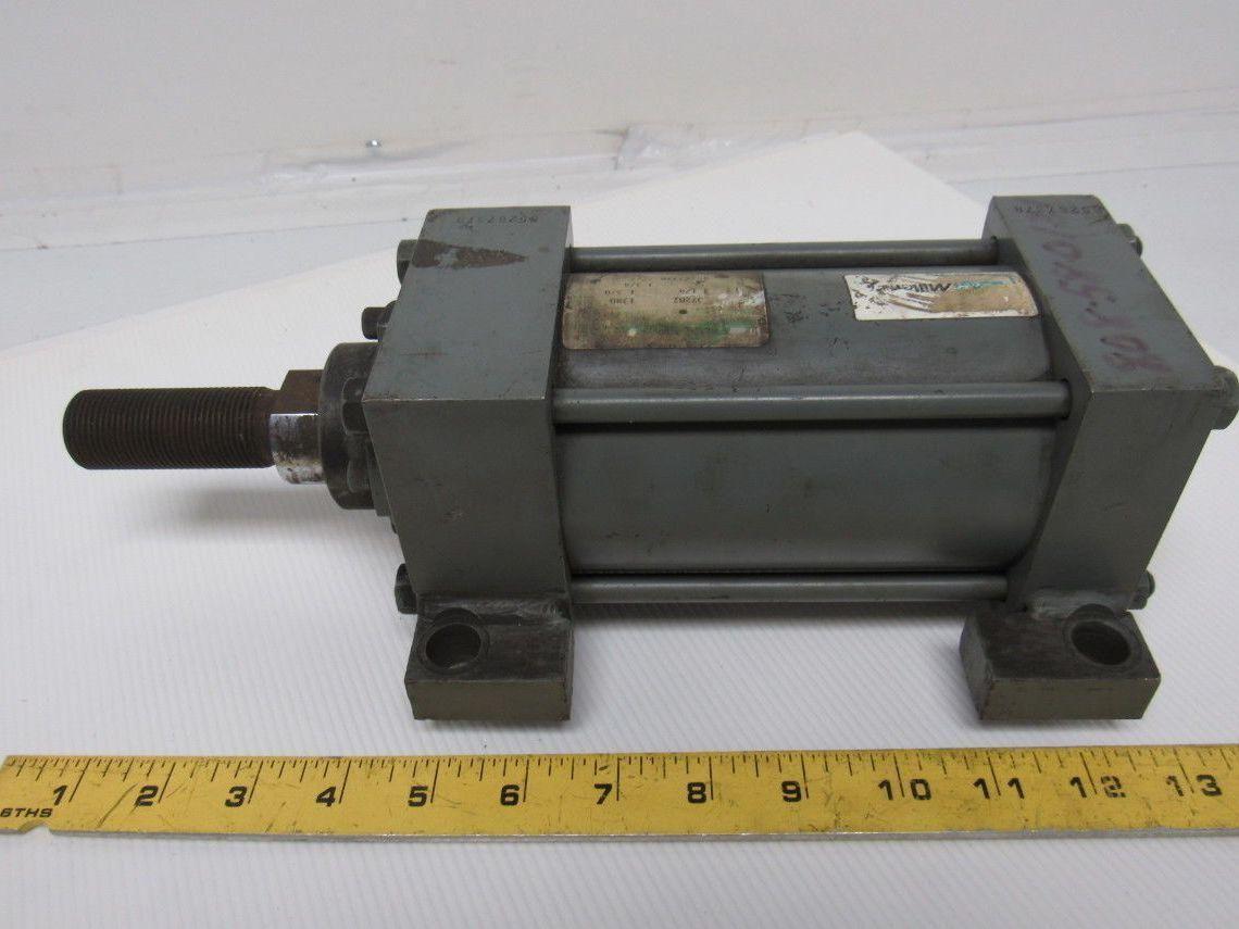 Miller Fluid Power J72B2 Pneumatic Tie Rod Cylinder 3-1/4" Bore 3-3/4" Stroke
