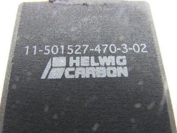 Helwig 11-501527-470-3-02 1- 5/8"X 2- 5/8"X 1/2" Carbon Motor Brush Lot of 2