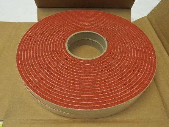 GP&S 029243030005 3/16" x 3/4" x 30' Silicone Sponge Strip Box of 2 Rolls