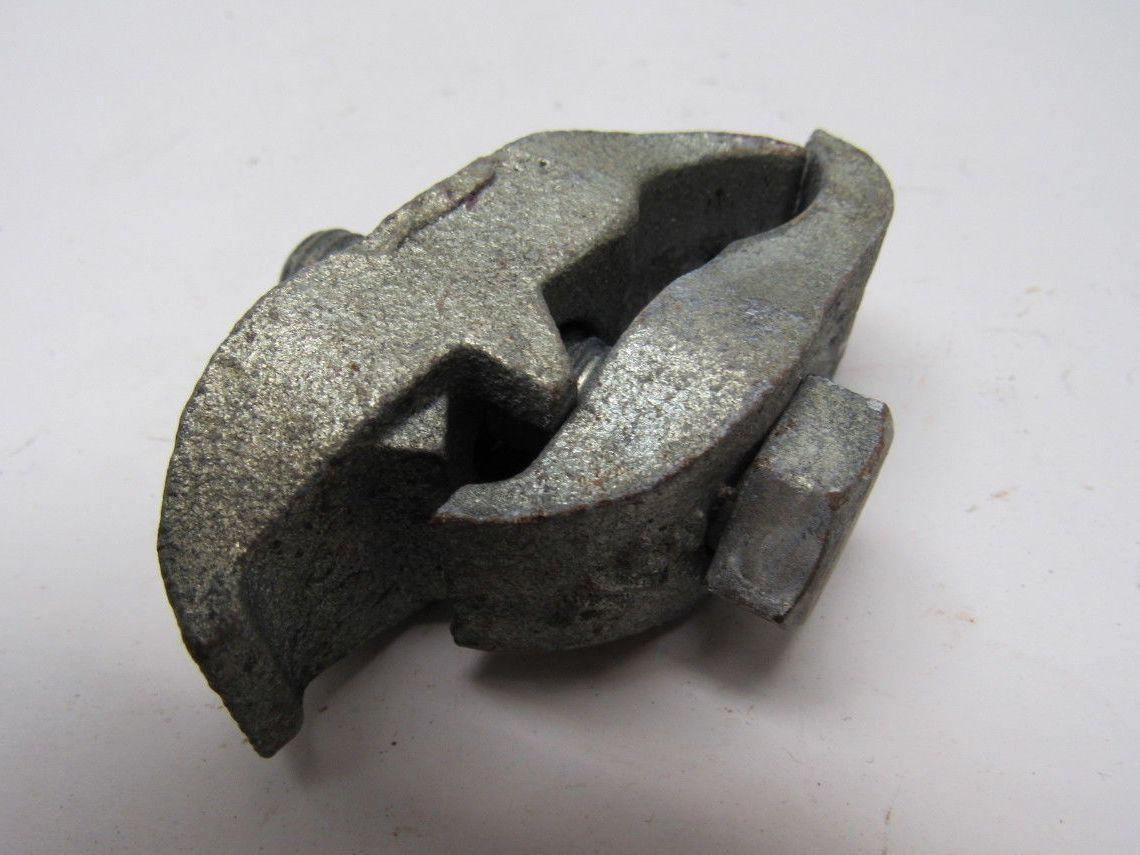Steel City PC 3/4" Parallel Clamp Conduit/Pipe Clamp Malleable Iron Lot of 17