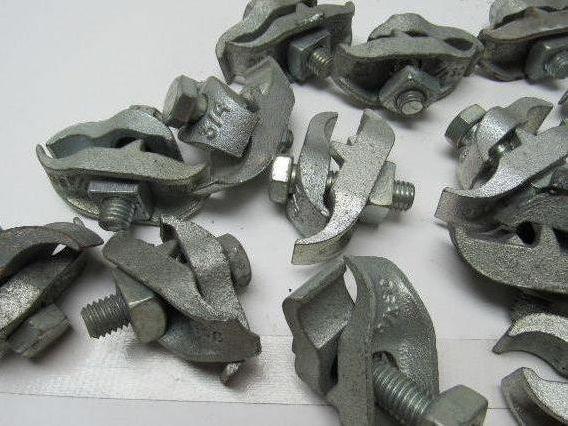 Steel City PC 3/4" Parallel Clamp Conduit/Pipe Clamp Malleable Iron Lot of 17