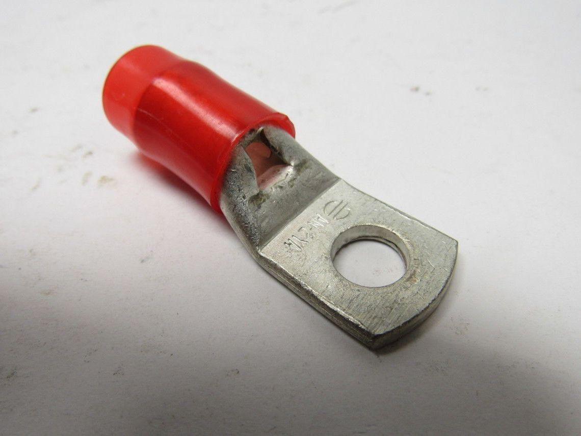 Burndy AN-2YA Compression Lug 5/16" Stud Insulated Lot of 20