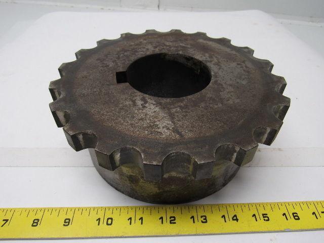011020B 20 Tooth Roller Chain Coupling 3" Keyed Bore