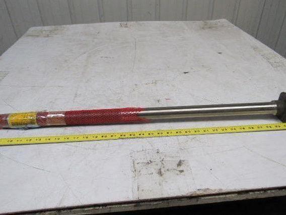 8" Gate Valve Stem 1-3/8" DIA. 33" Length 0.167 Pitch 6 TPI 416 SS.