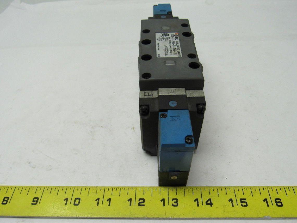SMC VSS8-8-FHG-D-3EZ-V1 24VDC Pneumatic Air Solenoids Valve