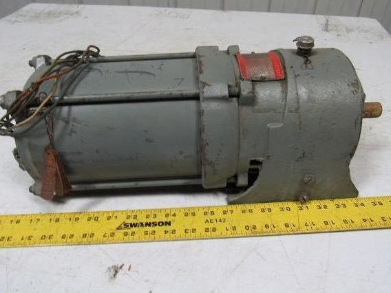 G-E 7GF219HE3KA 21.8:1 Gearbox Speed Reducer With 3/4 HP Explosion Proof Motor