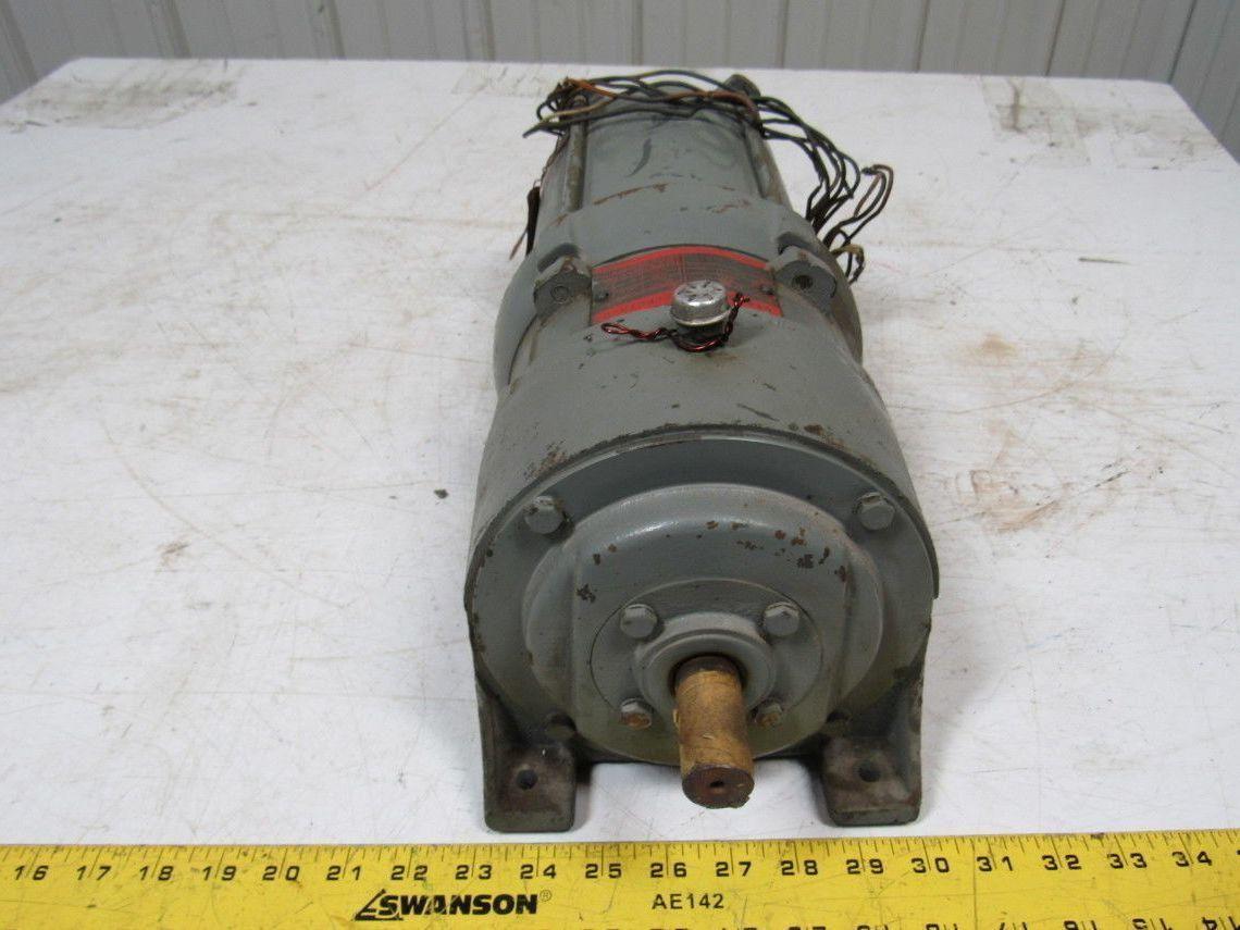 G-E 7GF219HE3KA 21.8:1 Gearbox Speed Reducer With 3/4 HP Explosion Proof Motor