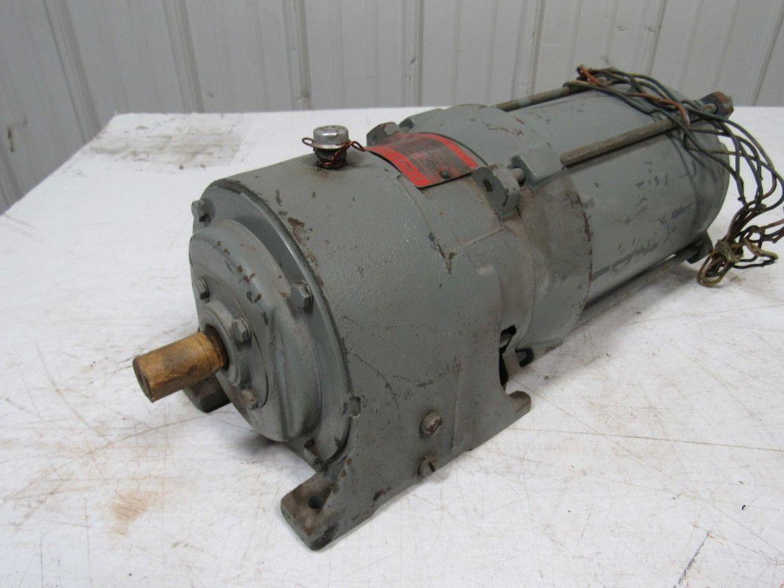 G-E 7GF219HE3KA 21.8:1 Gearbox Speed Reducer With 3/4 HP Explosion Proof Motor