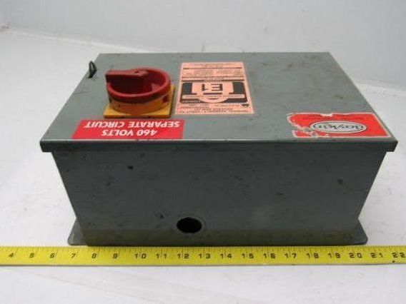 Daykin GPFS-13 Transformer Disconnect Enclosure 750VA 1Ph Pri 480V Sec 115V 6.5A