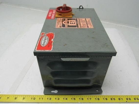 Daykin GPFS-13 Transformer Disconnect Enclosure 750VA 1Ph Pri 480V Sec 115V 6.5A