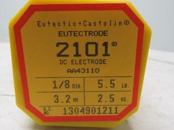 Eutectic Castolin 2101 1/8"x9" Arc Welding Rod Electrode 5.5lbs