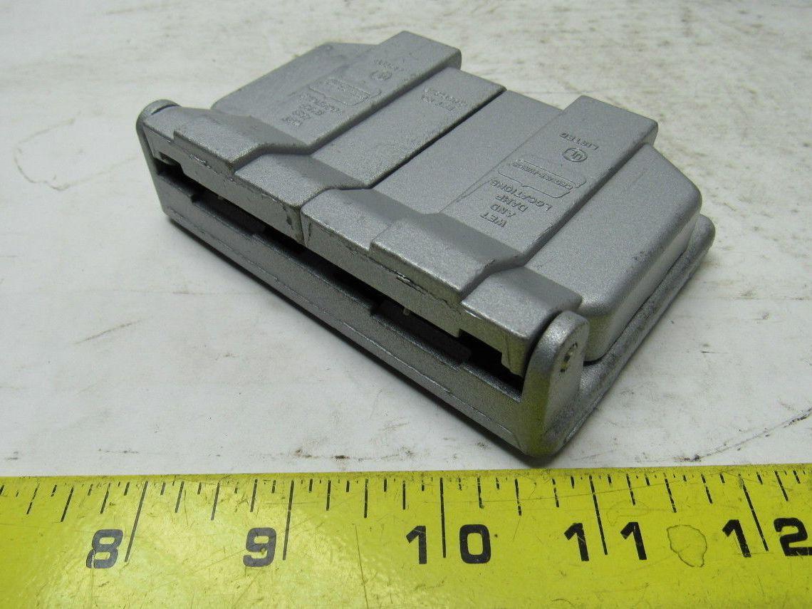 Arrow Hart 5252 Duplex Receptacle Brown w/ Horizontal Weatherproof Cover