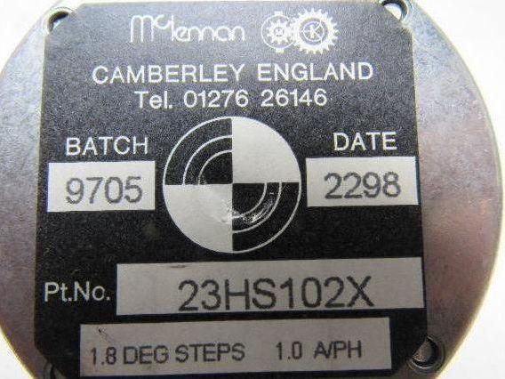 McLennan 23HS102X Stepper Motor 1.8Degree Steps 1A per Phase 1/4" Shaft