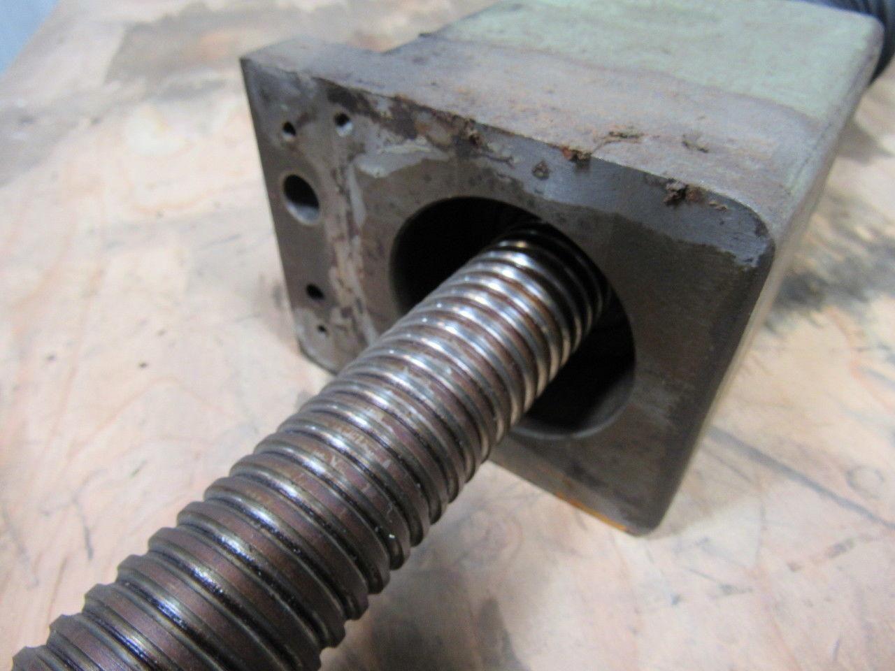 Okuma LC20-2SC CNC Ball Screw assembly Nut, Bearings & Bellows Cover