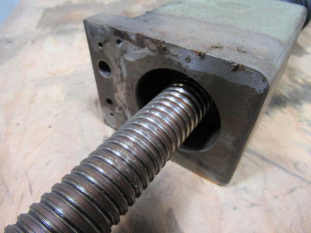 Okuma LC20-2SC CNC Ball Screw assembly Nut, Bearings & Bellows Cover