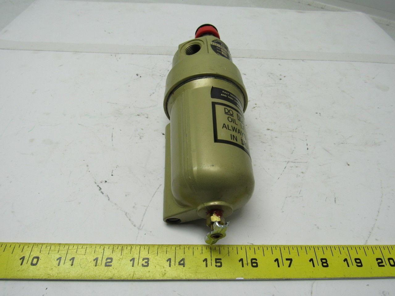 Norgren L12-300-MPDA Compressed air tool Oil-Fog In Line lubricator 1/4" NPT