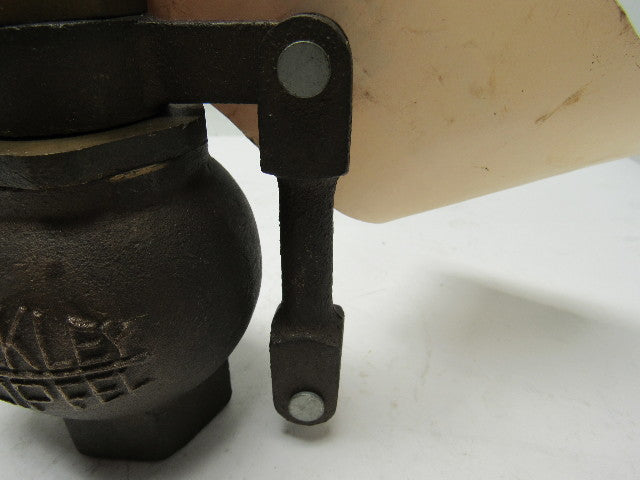 Keckley No. 7 Pilot Controlled Float Valve Single Seated 3/4" NPT