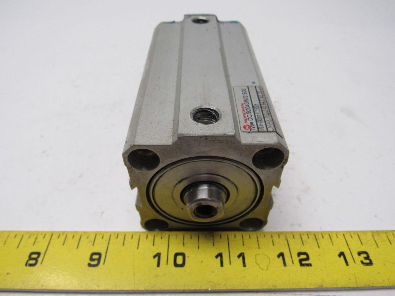Norgren DC/92040/M/2.500 Pneumatic Air Cylinder 40mm Bore 2-1/2" Stroke