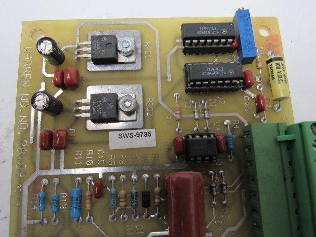 Warren NO. 28189 Rev A Circuit Board Card PCB