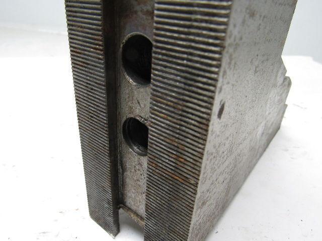 Dillon AB12 25W 12" Diameter Soft Jaws Machined For Round Stock Radius Lot of 3