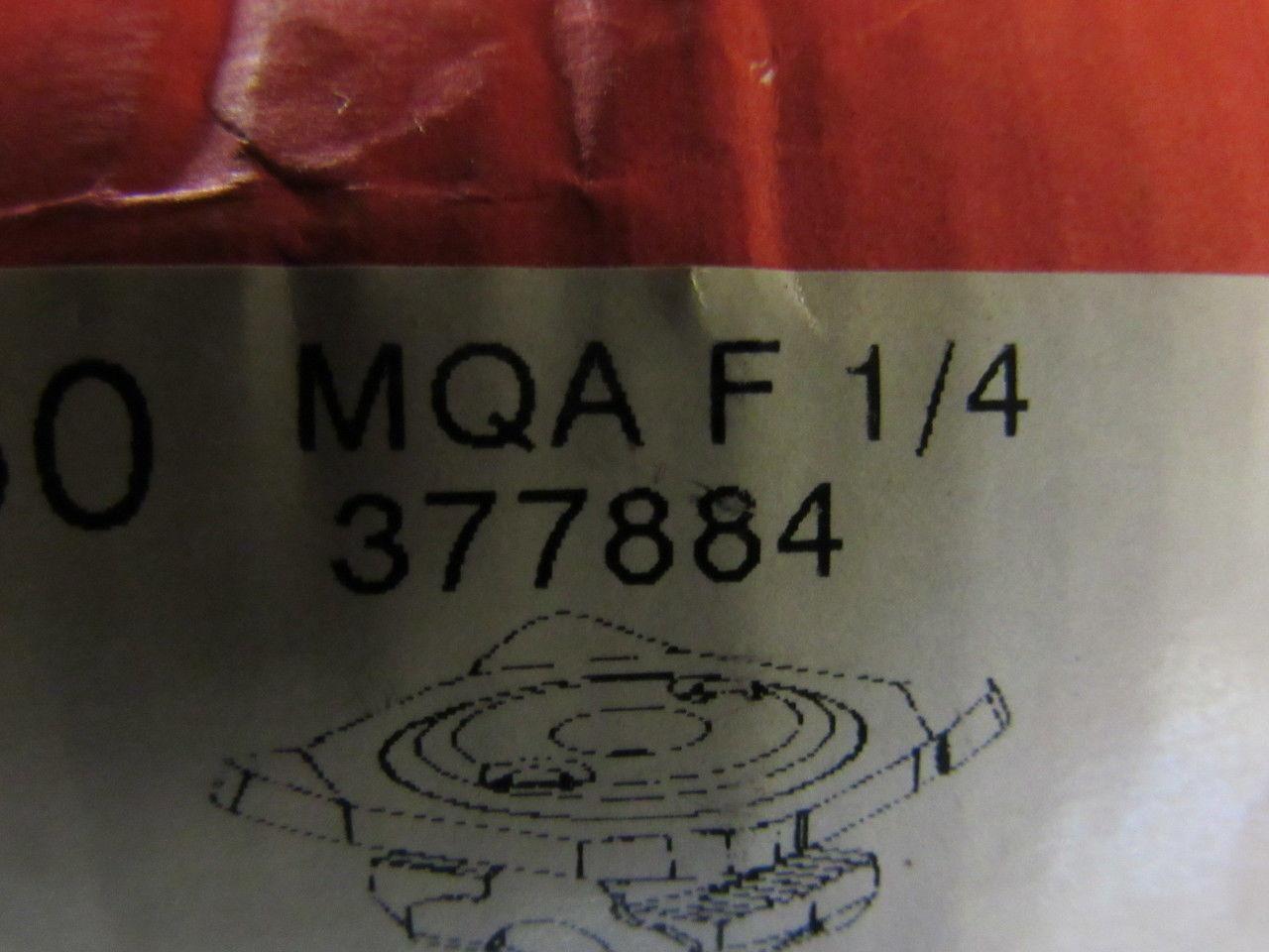 Hilti MQA-F-1/4 377884 Pipe Ring Saddle Nut Lot of 10