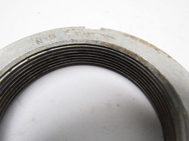 N-10 Locknuts 18 Threads per Inch 2.688" Outside Dia Lot of 3