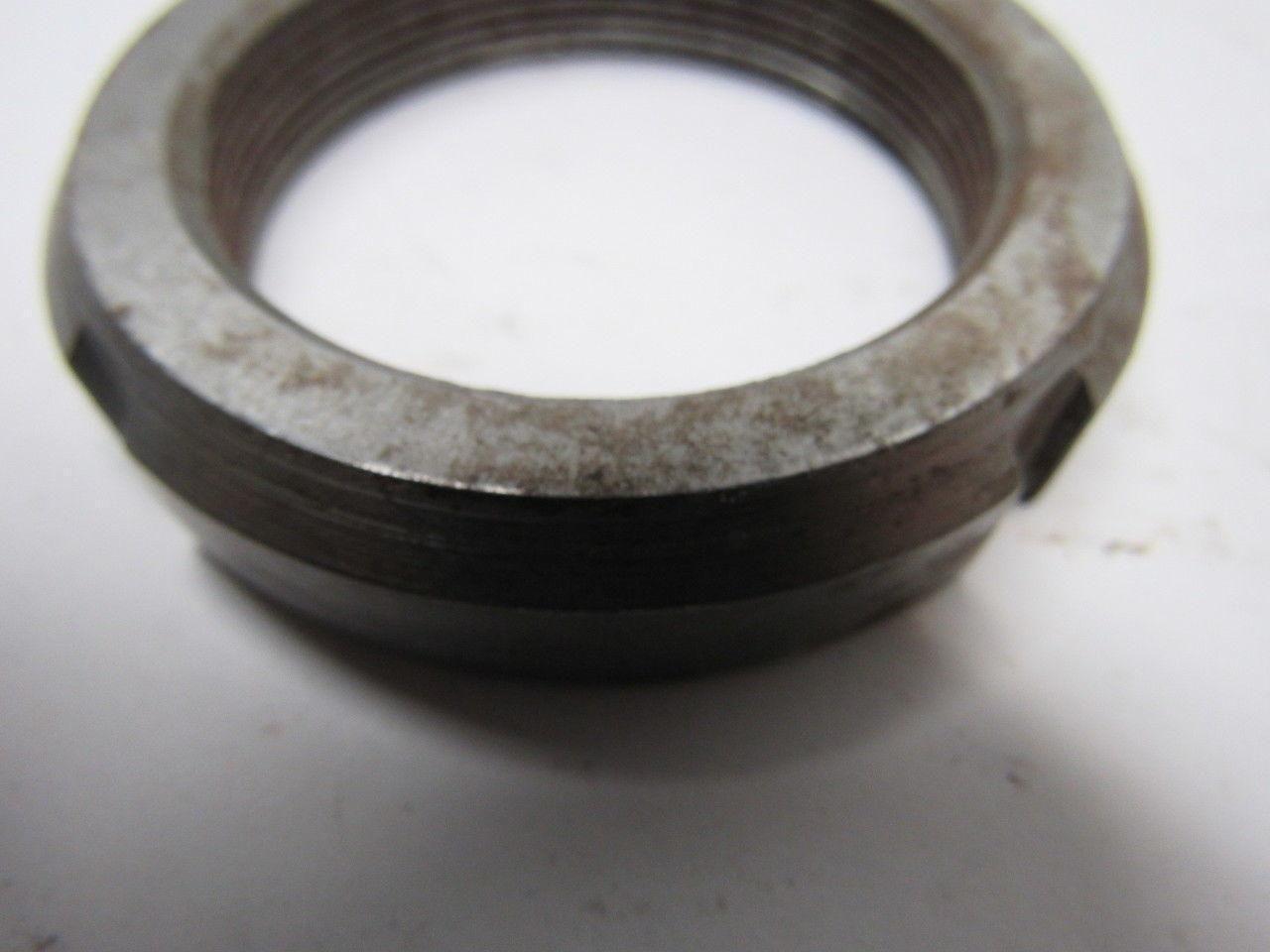 N-10 Locknuts 18 Threads per Inch 2.688" Outside Dia Lot of 3