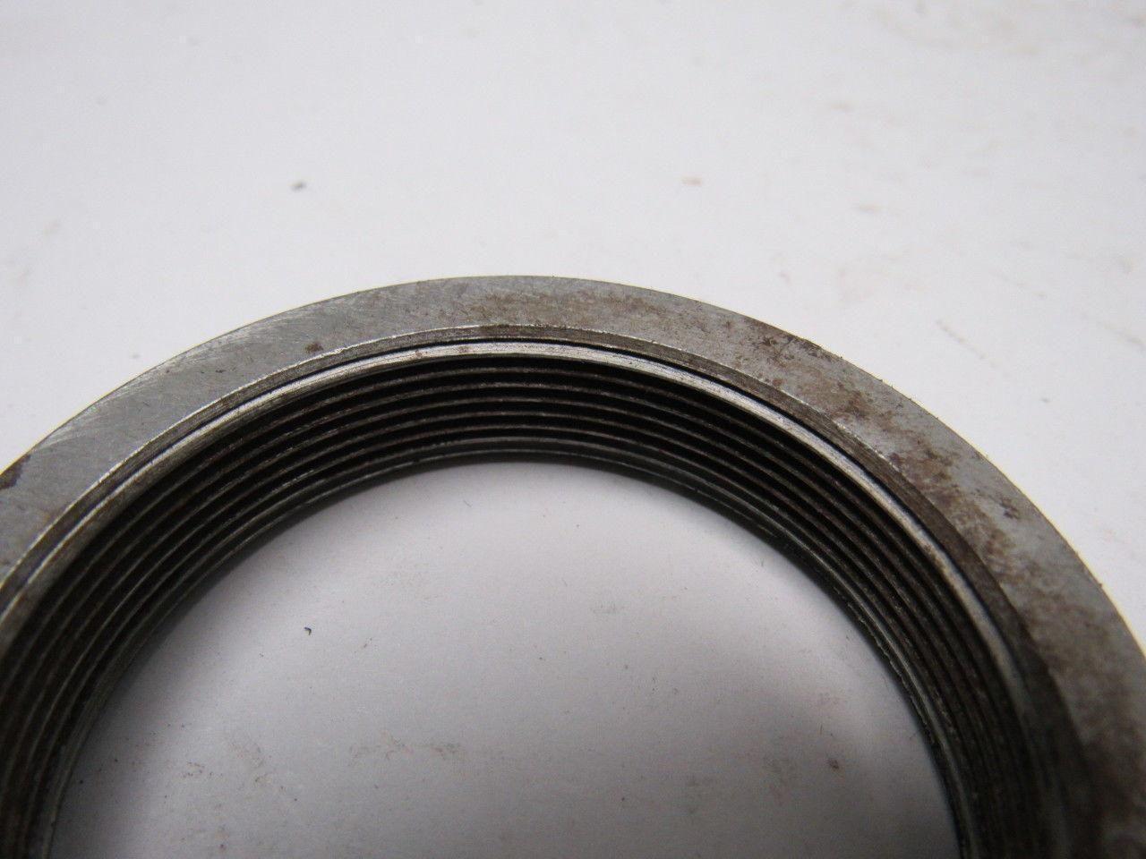 N-10 Locknuts 18 Threads per Inch 2.688" Outside Dia Lot of 3