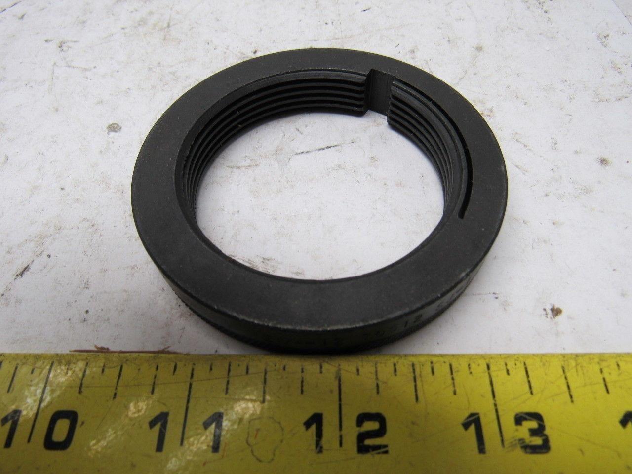 70512 SJ-1 2-1/4-12 Knurled Locknut Keyed