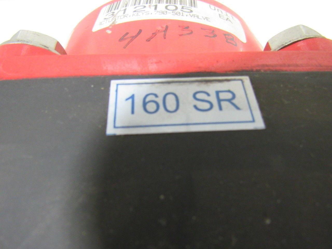 Deltech Engineering 160 DelTorq Pneumatic Rack and Pinion Actuator Series 2Z