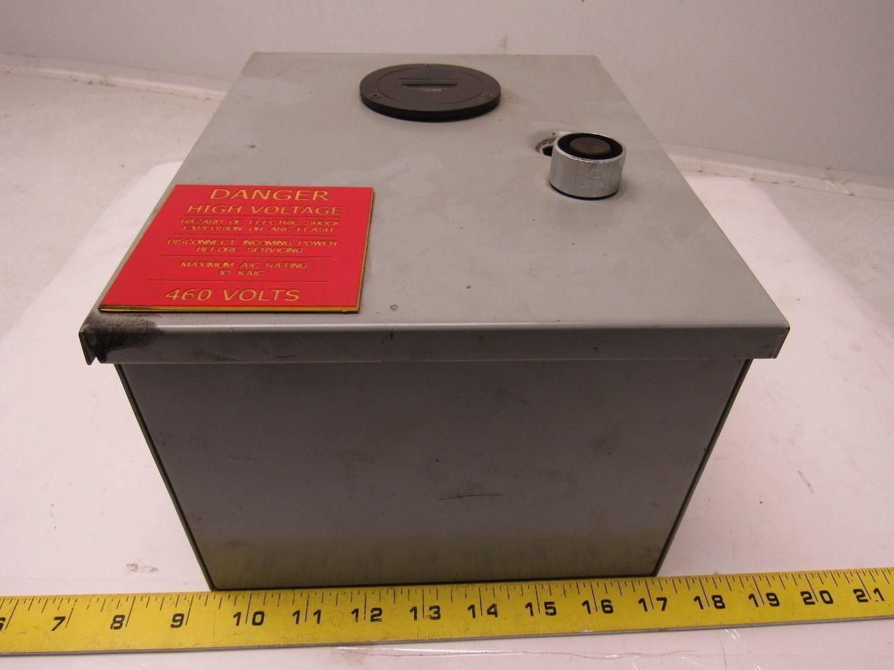 Olson Motor Control 460V 3PH 60Hz 16.1 Amp Max W/ Hour Meter