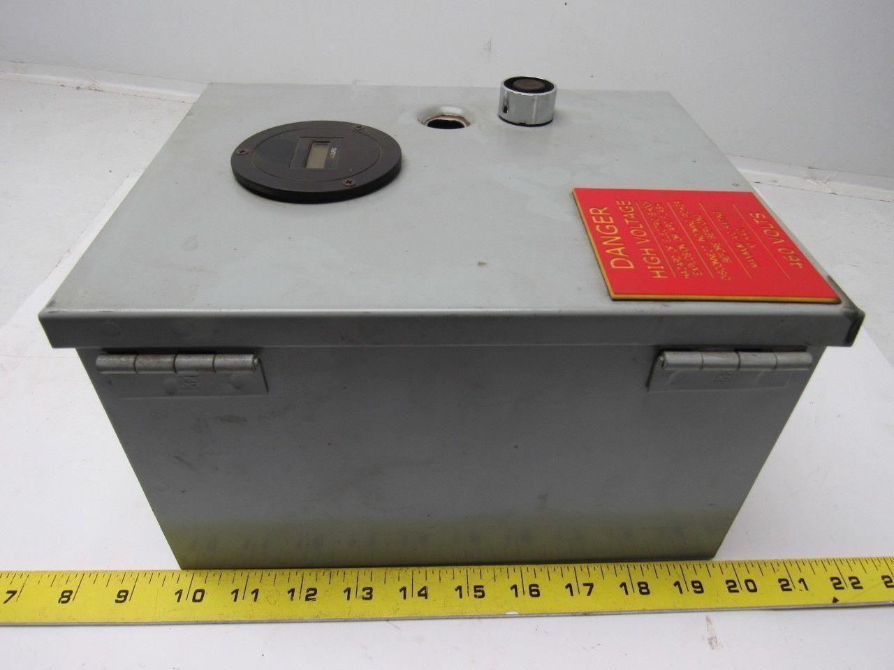 Olson Motor Control 460V 3PH 60Hz 16.1 Amp Max W/ Hour Meter