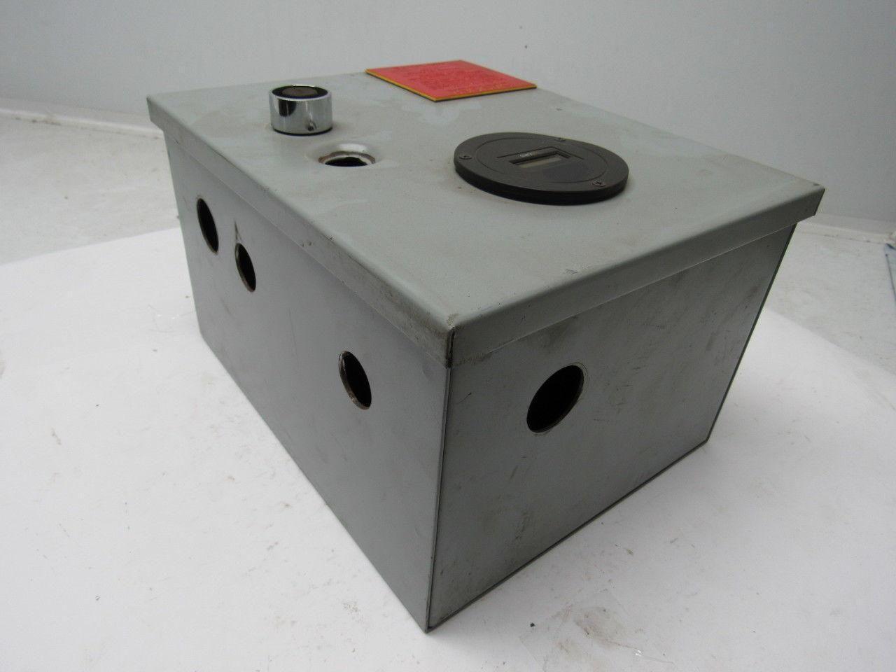 Olson Motor Control 460V 3PH 60Hz 16.1 Amp Max W/ Hour Meter