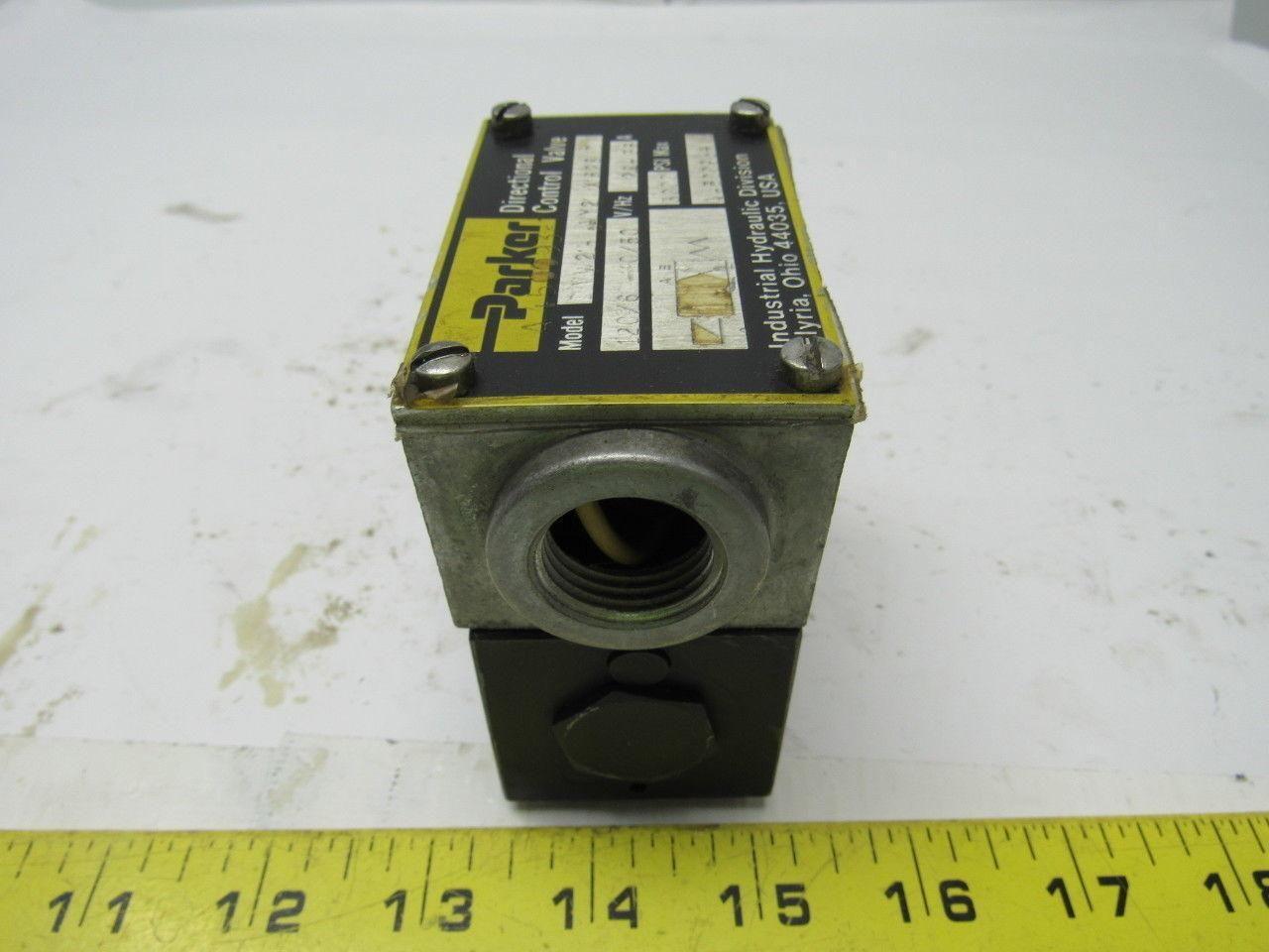 Parker Balstron D1VW21H VY21 X1528 D1 Hydraulic Control Valve